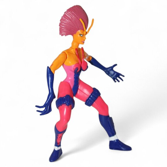 Marvel Spider-Man Spider Force Wasp 5.5" Action Figure Retro Toy Detachable Cost - Picture 4 of 7